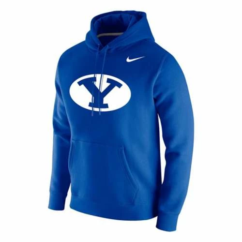 College Hoodies & Sweatshirts Nike BYU Cougars Logo Hoodie 3 College Hoodies & Sweatshirts Nike BYU Cougars Logo Hoodie