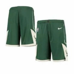 NBA Shorts Nike Kids' Milwaukee Bucks Icon Swingman Shorts