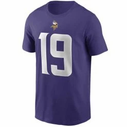 NFL Shirts Nike Minnesota Vikings Adam Thielen #19 Name & Number T-Shirt -Nike popular store unnamed file 6339