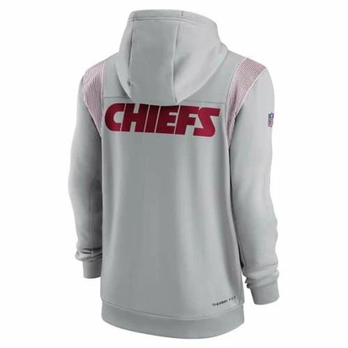 NFL Hoodies & Sweatshirts Nike Kansas City Chiefs 2022 Therma Full Zip Hoodie 4 NFL Hoodies & Sweatshirts Nike Kansas City Chiefs 2022 Therma Full Zip Hoodie - Image 2