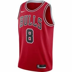 NBA Jerseys Nike Chicago Bulls Zach LaVine #8 Icon Edition Swingman Jersey