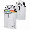 NBA Jerseys Nike Kids' Minnesota Timberwolves Anthony Edwards #1 2022 City Edition Jersey -Nike popular store unnamed file 6367