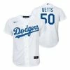 MLB Jerseys Nike Kids' Los Angeles Dodgers Mookie Betts #50 Replica Jersey -Nike popular store unnamed file 6379