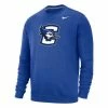 College Hoodies & Sweatshirts Nike Creighton Bluejays Logo Crewneck Sweatshirt -Nike popular store unnamed file 6380