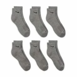 Adult Nike Everyday Plus Cushioned 6 Pack Quarter Running Socks 8 Adult Nike Everyday Plus Cushioned 6 Pack Quarter Running Socks -Nike popular store unnamed file 640
