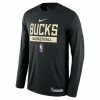 NBA Shirts Nike Milwaukee Bucks Practice Long Sleeve Shirt 1 NBA Shirts Nike Milwaukee Bucks Practice Long Sleeve Shirt -Nike popular store unnamed file 6404