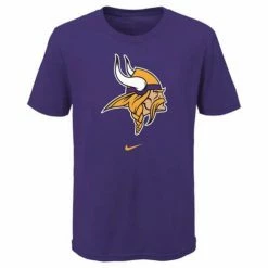 NFL Shirts Nike Kids' Minnesota Vikings Team Logo T-Shirt