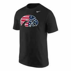 College Shirts Nike Iowa Hawkeyes USA Patriotic Logo T-Shirt