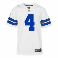 NFL Jerseys Nike Kids' Dallas Cowboys Dak Prescott #4 Replica Game Jersey -Nike popular store unnamed file 6440