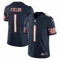 NFL Jerseys Nike Chicago Bears Justin Fields #1 Limited Jersey