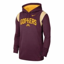 College Hoodies & Sweatshirts Nike Minnesota Golden Gophers Sideline Therma Hoodie