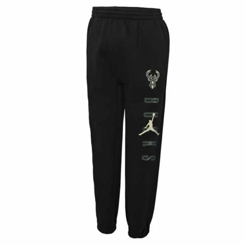 NBA Pants Nike Kids' Milwaukee Bucks Courtside Statement Pant 3 NBA Pants Nike Kids' Milwaukee Bucks Courtside Statement Pant