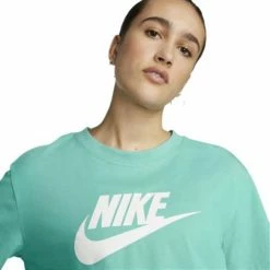 Shirts Women's Nike Sportswear Essential Cropped T-Shirt -Nike popular store unnamed file 648