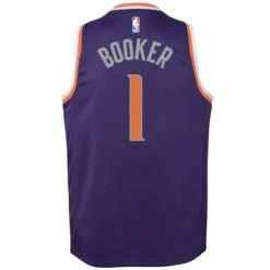 NBA Jerseys Nike Kids' Phoenix Suns Devin Booker #1 Swingman Jersey
