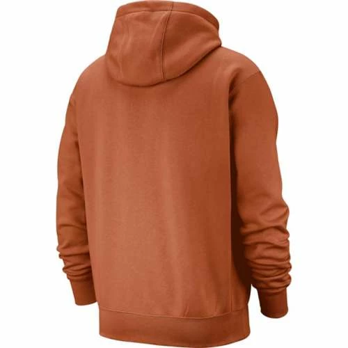 College Hoodies & Sweatshirts Nike Texas Longhorns Club 1/2 Zip Hoodie 4 College Hoodies & Sweatshirts Nike Texas Longhorns Club 1/2 Zip Hoodie - Image 2