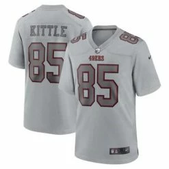 NFL Jerseys Nike San Francisco 49ers George Kittle #85 Atmosphere Jersey