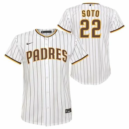 MLB Jerseys Nike Kids' San Diego Padres Juan Soto #22 Replica Jersey 3 MLB Jerseys Nike Kids' San Diego Padres Juan Soto #22 Replica Jersey