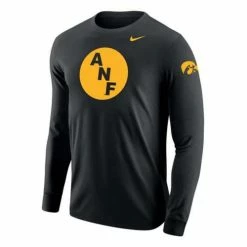 College Shirts Nike Iowa Hawkeyes America Needs Farmers Circle Long Sleeve Shirt