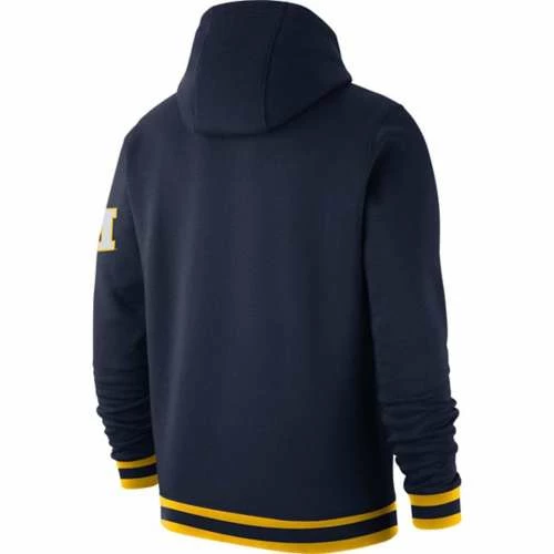 College Hoodies & Sweatshirts Nike Michigan Wolverines Retro Hoodie 4 College Hoodies & Sweatshirts Nike Michigan Wolverines Retro Hoodie - Image 2