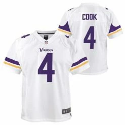 NFL Jerseys Nike Kids' Minnesota Vikings Dalvin Cook #4 Game Jersey