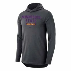 College Hoodies & Sweatshirts Nike Minnesota State Mavericks Lightweight DriFit Sideline Hoodie