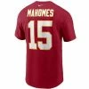 NFL Shirts Nike Kansas City Chiefs Patrick Mahomes #15 Name & Number T-Shirt -Nike popular store unnamed file 6554