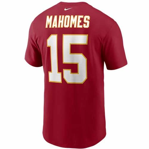 NFL Shirts Nike Kansas City Chiefs Patrick Mahomes #15 Name & Number T-Shirt 3 NFL Shirts Nike Kansas City Chiefs Patrick Mahomes #15 Name & Number T-Shirt
