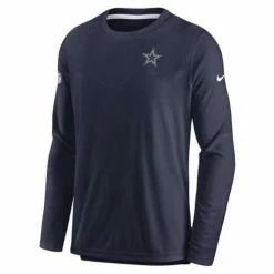NFL Hoodies & Sweatshirts Nike Dallas Cowboys Sideline Therma Crewneck