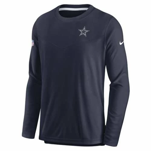 NFL Hoodies & Sweatshirts Nike Dallas Cowboys Sideline Therma Crewneck 3 NFL Hoodies & Sweatshirts Nike Dallas Cowboys Sideline Therma Crewneck