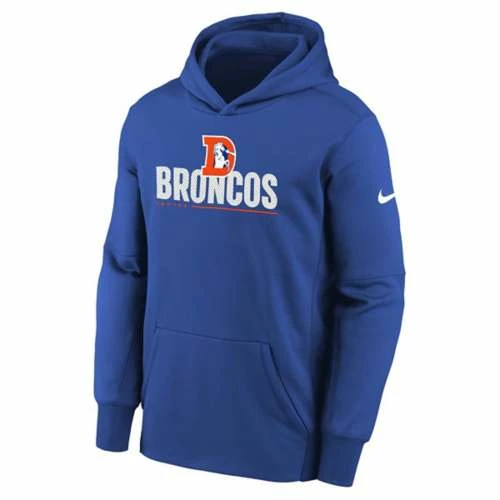 NFL Hoodies & Sweatshirts Nike Kids' Denver Broncos Amp Retro Hoodie 3 NFL Hoodies & Sweatshirts Nike Kids' Denver Broncos Amp Retro Hoodie