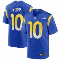 NFL Jerseys Nike Los Angeles Rams Cooper Kupp #10 Game Jersey