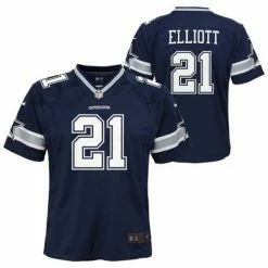 NFL Jerseys Nike Kids' Dallas Cowboys Ezekiel Elliott #21 Game Jersey
