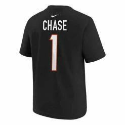 NFL Shirts Nike Kids' Cincinnati Bengals Ja'Marr Chase #1 Super Bowl LVI Name & Number T-Shirt -Nike popular store unnamed file 6625