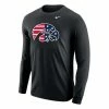 College Shirts Nike Iowa Hawkeyes USA Patriotic Long Sleeve Shirt