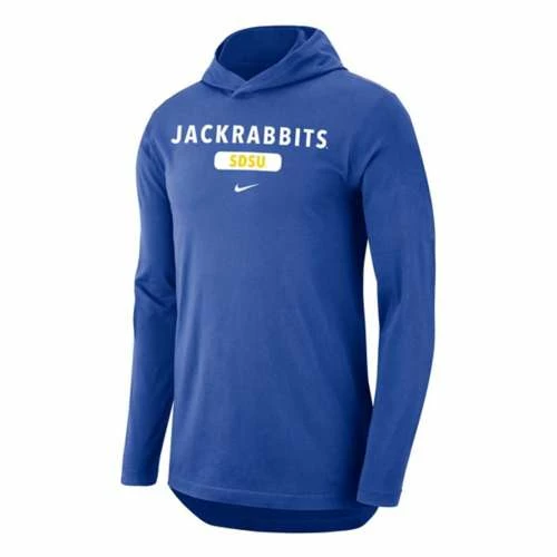 College Hoodies & Sweatshirts Nike South Dakota State Jackrabbits Lightweight DriFit Sideline Hoodie 3 College Hoodies & Sweatshirts Nike South Dakota State Jackrabbits Lightweight DriFit Sideline Hoodie