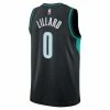 NBA Jerseys Nike Portland Trail Blazers Damian Lillard 2022 City Edition Jersey -Nike popular store unnamed file 6674