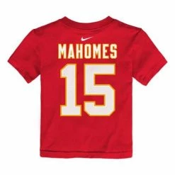 NFL Shirts Nike Toddler Kansas City Chiefs Patrick Mahomes #15 Name & Number T-Shirt