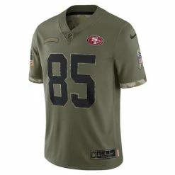 NFL Jerseys Nike San Francisco 49ers George Kittle #85 2022 Salute To Service Jersey -Nike popular store unnamed file 6721