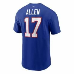 NFL Shirts Nike Buffalo Bills Josh Allen #17 Name & Number T-Shirt
