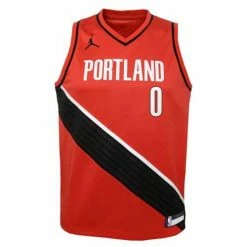 NBA Jerseys Nike Kids' Portland Trail Blazers Damian Lillard #0 Statement Jersey -Nike popular store unnamed file 6751