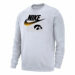College Hoodies & Sweatshirts Nike Iowa Hawkeyes Remix Crewneck Sweatshirt