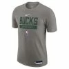 NBA Shirts Nike Milwaukee Bucks Practice T-Shirt -Nike popular store unnamed file 6781