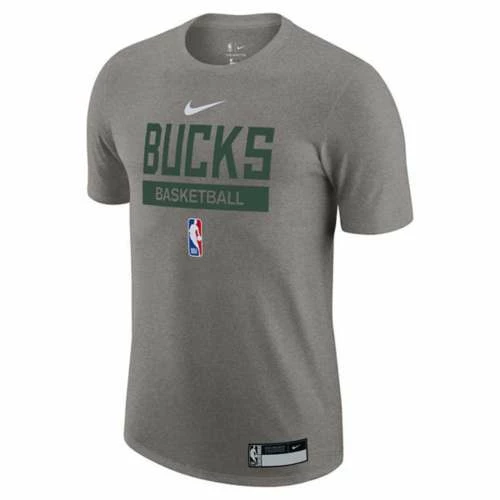 NBA Shirts Nike Milwaukee Bucks Practice T-Shirt 3 NBA Shirts Nike Milwaukee Bucks Practice T-Shirt