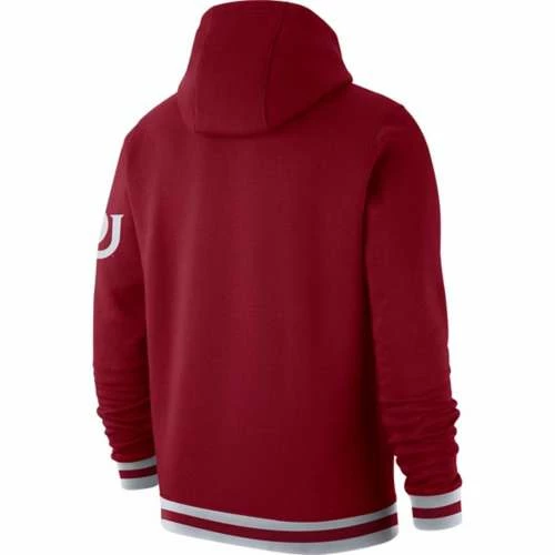 College Hoodies & Sweatshirts Nike Oklahoma Sooners Retro Hoodie 4 College Hoodies & Sweatshirts Nike Oklahoma Sooners Retro Hoodie - Image 2
