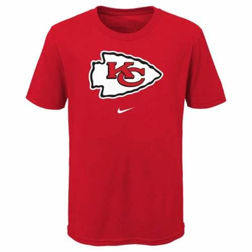 NFL Shirts Nike Kids' Kansas City Chiefs Logo T-Shirt 3 NFL Shirts Nike Kids' Kansas City Chiefs Logo T-Shirt