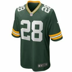 NFL Jerseys Nike Green Bay Packers AJ Dillon #28 Game Jersey