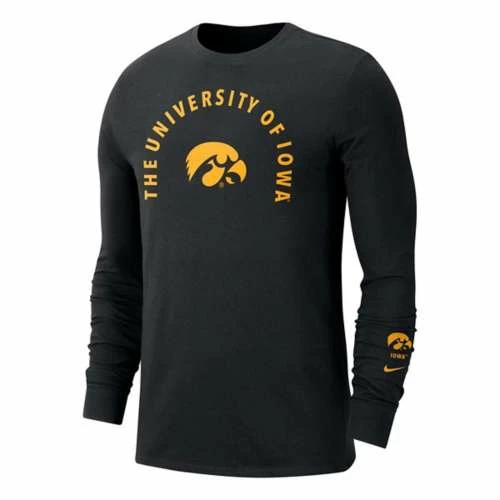 College Shirts Nike Iowa Hawkeyes Seasonal Long Sleeve Shirt 3 College Shirts Nike Iowa Hawkeyes Seasonal Long Sleeve Shirt