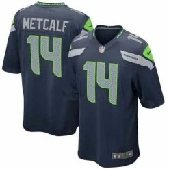 NFL Jerseys Nike Seattle Seahawks DK Metcalf #14 Game Jersey