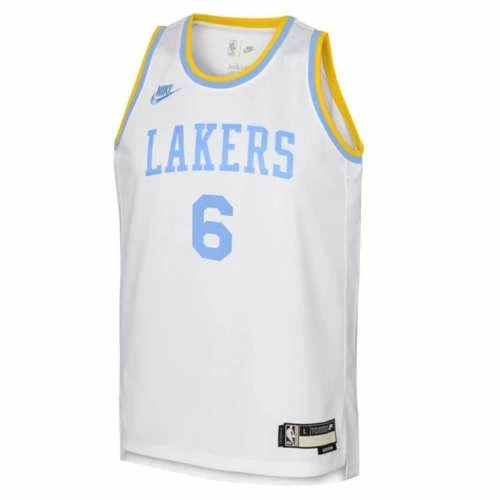 NBA Jerseys Nike Kids' Los Angeles Lakers LeBron James #6 Hardwood Classic Jersey 5 NBA Jerseys Nike Kids' Los Angeles Lakers LeBron James #6 Hardwood Classic Jersey - Image 3