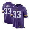 NFL Jerseys Nike Kids' Minnesota Vikings Dalvin Cook #33 Game Jersey 2 NFL Jerseys Nike Kids' Minnesota Vikings Dalvin Cook #33 Game Jersey -Nike popular store unnamed file 6904